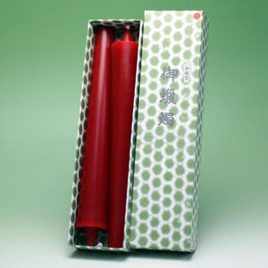 Восковой тип подсвечника (красный) № 40 2 Свечи 164-13R Tokai Wax