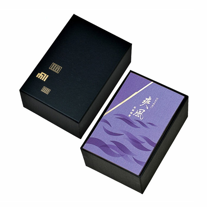 Fragrance Hand Bunko Incense with less squealing, Sofu, Rose-packed, Black Paper Box, Incense, Incense, Incense, Gift 6266 Tamahatsudo [domestic shipping only]