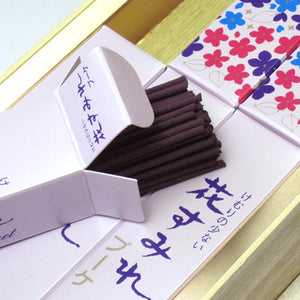 短 - 尺寸的短尺寸线，带有小香气海洋花束短尺寸6盒kirifuku盒盒框刀片礼品6067球hatsudo hatsudo gyokusyodo