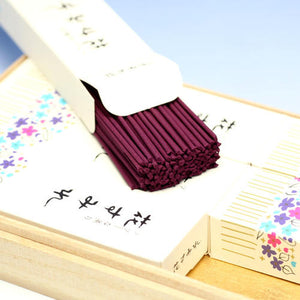 Short -dimensional line incense blades Summer short dimensions 6 -box paulownia box line perfume 6082 Tamakido GYOKUSYODO