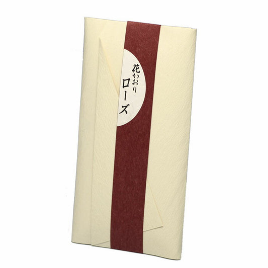 年玉用 花かおり ローズ たとう紙20g KUNJUDO Incense 線香 贈答用  629 薫寿堂