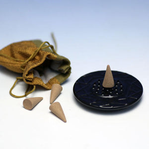 Tenpo Sandalan (Tenpo Byakudan) cone -shaped Koujin incense 1120 Kaoru -dodo [DOMESTIC SHIPPING ONLY]
