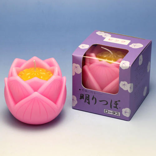 Flower-shaped candle Lighting candle (no container) Candle Candle 141-01 Tokai wax