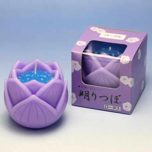 Flower-shaped candle Lighting candle (no container) Candle Candle 141-01 Tokai wax