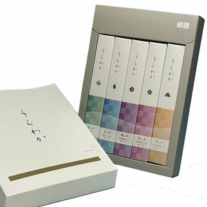 Urawaka Assort Short Dimension 5 Box Paper Box Oka Kaishido SEIJUDO [DOMESTIC SHIPPING ONLY]