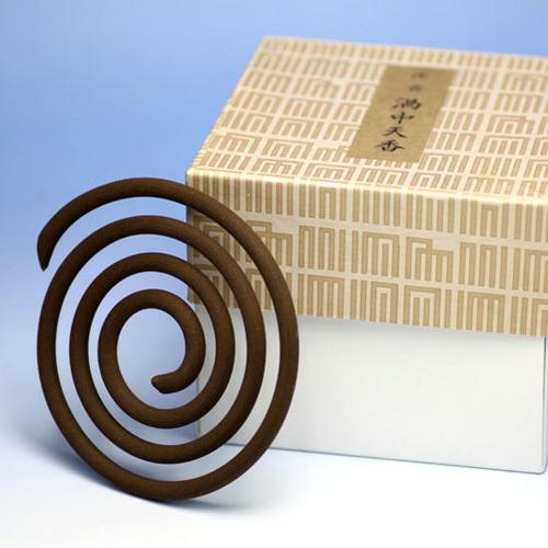 Temple swirl incense, vortex, Nakatenka incense, 1797, domestic shipping only