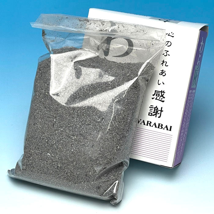 わら灰 箱入 約65～80g 香炉 お香 線香
