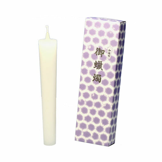 Wax type candlestick No. 20 2 candles 164-12 TOKAISEIRO [DOMESTIC SHIPPING ONLY]