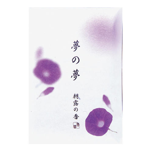 夢想夢想夢的夢（Asatsuyu）棍子12片Koujin ka 38562 Nippon Kodo Nippon Kodo