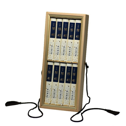 Incense sticks for short-sized products, agarwood, Yangming, short-sized 10-sized grips, paulownia box, incense sticks, gifts, 6022, domestic shipping only