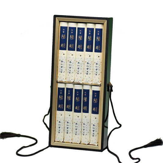 Incense sticks for short-sized products, agarwood, Yangming, short-sized 10-sized grips, painted box, incense sticks, gifts, 6021, domestic shipping only