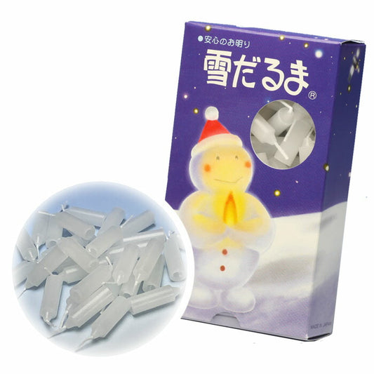 Snowman candle 116-01 TOKAISEIRO